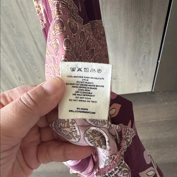 SPELL Château Quilted Strappy Maxi Dress - 3XL - Picture 10 of 17